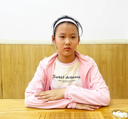 中惒巾帼小棋手|热爱抵万难，刘鋆杉：坚持下棋就会更加厉害