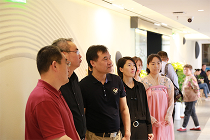 中国民办教育协会培训教育专业委员会秘书长王文博先生、 君学集团副总裁周俊先生来我院指导工作